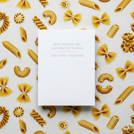 Healthy Thighs - Blank Card