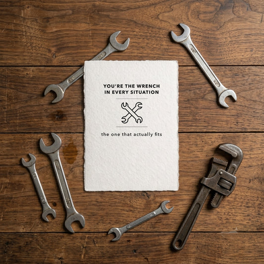 You're The Wrench In Every Situation